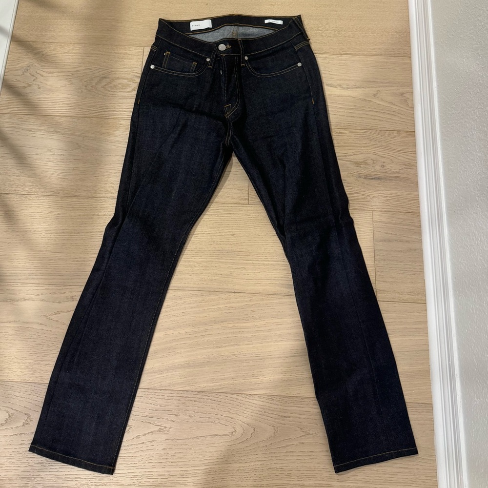 Slide Fit Selvedge Denim Jeans - BLDWIN